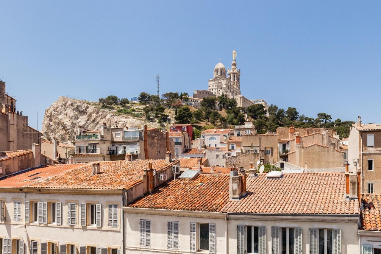 La Bonne Mere - Superbe Appartement Vue Notre Dame Marseille Kültér fotó